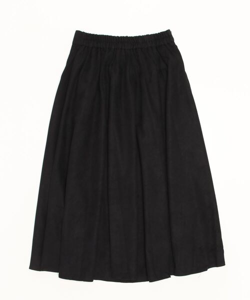 Dream garden（ドリームガーデン）の「タックプリーツロングスカート（スカート・レディース・ベージュ/ブラウン/ブルー/カーキ/ブラック・L/M/S）」の7枚目の写真