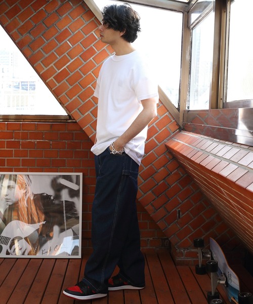 JEMORGAN（ジェーイーモーガン）の「JEMORGAN ワッフル半袖Tシャツ（Tシャツ/カットソー・メンズ・ホワイト系その他/ネイビー/カーキ/杢グレー/ブラック/ホワイト・MEDIUM/X-LARGE/LARGE）」の7枚目の写真