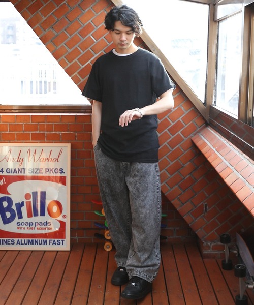 JEMORGAN（ジェーイーモーガン）の「JEMORGAN ワッフル半袖Tシャツ（Tシャツ/カットソー・メンズ・ホワイト系その他/ネイビー/カーキ/杢グレー/ブラック/ホワイト・MEDIUM/X-LARGE/LARGE）」の15枚目の写真