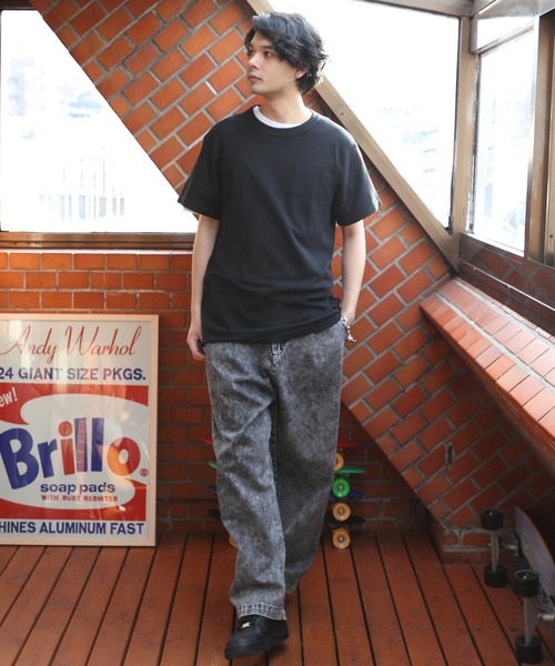 JEMORGAN（ジェーイーモーガン）の「JEMORGAN ワッフル半袖Tシャツ（Tシャツ/カットソー・メンズ・ホワイト系その他/ネイビー/カーキ/杢グレー/ブラック/ホワイト・MEDIUM/X-LARGE/LARGE）」の20枚目の写真