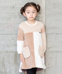 RAGMART | ファーパッチワークワンピース(ワンピース)