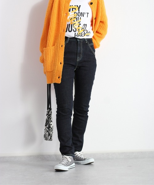 cepo(セポ)の「ナチュラルフィットスキニーパンツ(デニムパンツ・レディース・ネイビー/ブルー系1・S/M/L)」の17枚目の写真