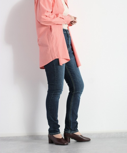 cepo(セポ)の「ナチュラルフィットスキニーパンツ(デニムパンツ・レディース・ネイビー/ブルー系1・S/M/L)」の21枚目の写真