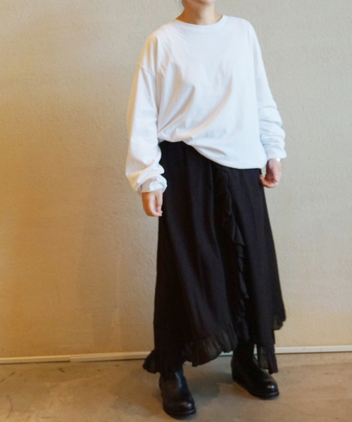 JOURNAL STANDARD LUXE(ジャーナルスタンダード ラックス)の「リメイク リブロンT(Tシャツ/カットソー・レディース・ホワイト・SMALL/MEDIUM)」の10枚目の写真