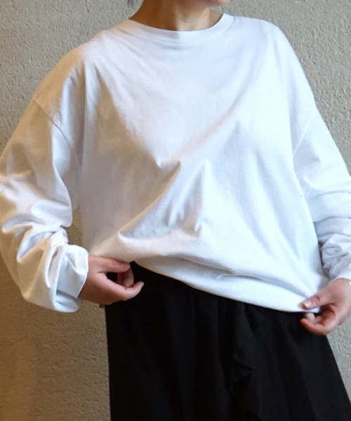 JOURNAL STANDARD LUXE(ジャーナルスタンダード ラックス)の「リメイク リブロンT(Tシャツ/カットソー・レディース・ホワイト・SMALL/MEDIUM)」の7枚目の写真