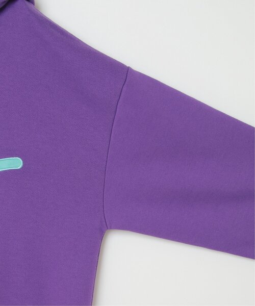 VENCEEXCHANGE（ヴァンスエクスチェンジ）の「タギングロゴアップリケパーカー（パーカー・メンズ・パープル/ホワイト/ブラック・M/L）」の8枚目の写真