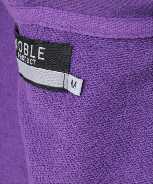 VENCEEXCHANGE（ヴァンスエクスチェンジ）の「タギングロゴアップリケパーカー（パーカー・メンズ・パープル/ホワイト/ブラック・M/L）」の5枚目の写真