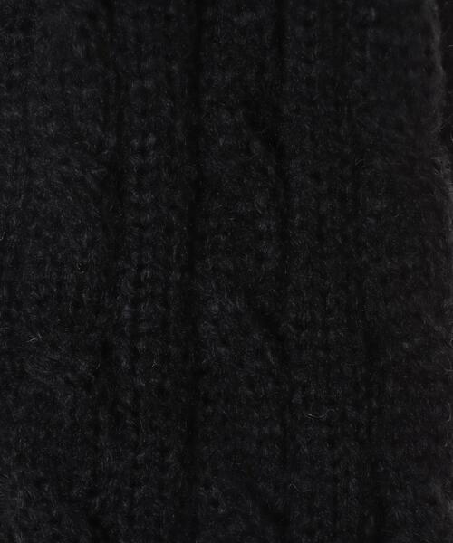 INGNI（イング）の「縄編みアームウォーマー（その他・レディース・アイボリー/グレー/ベージュ/ブラック・ONE SIZE）」の10枚目の写真