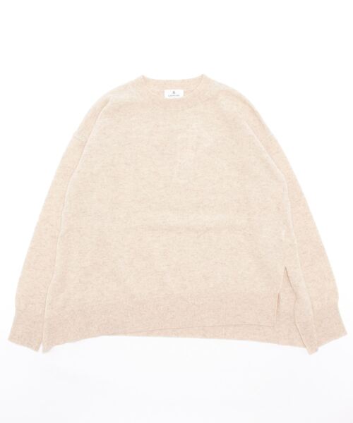 LANVIN en Bleu（ランバンオンブルー）の「アシンメヘムスリットニット