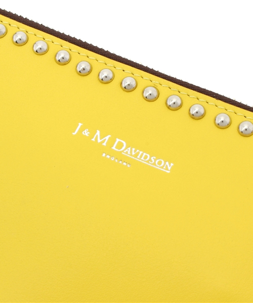 Drawer（ドゥロワー）の「J&M DAVIDSON*Drawer CLUTCH STUDS POUCH 