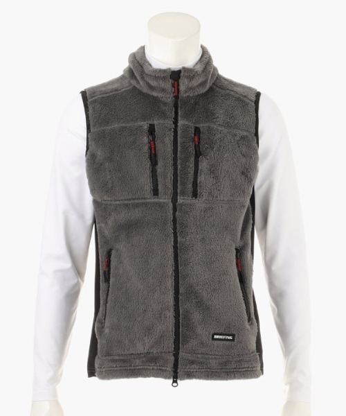 BRIEFING GOLF POLARTEC FLEECE VEST Mサイズ BRIEFING（ブリーフィング）の「【ブリーフィングゴルフ】MENS