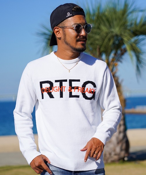 RTEG アダムスジャグラー D&Fモールニット Mサイズ adamsJUGGLER（アダムスジャグラー）の「RTEG.モールニット