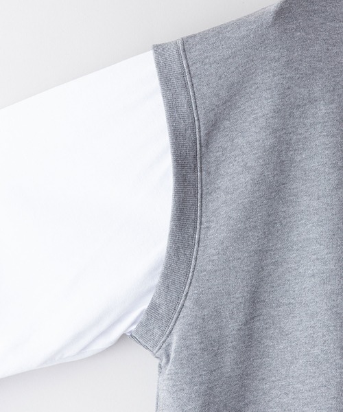 UNIIT（ユニット）の「【UNIIT/ユニット】 別注　フェイクベストロンT 　フェイクレイヤード 　タギング 　ストリート系（Tシャツ/カットソー・メンズ・ブラック/グレー/サックスブルー・LARGE/MEDIUM）」の10枚目の写真