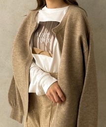 【apres jour clair】フォトプリントロンT【ZOZOTOWN限定アイテム】