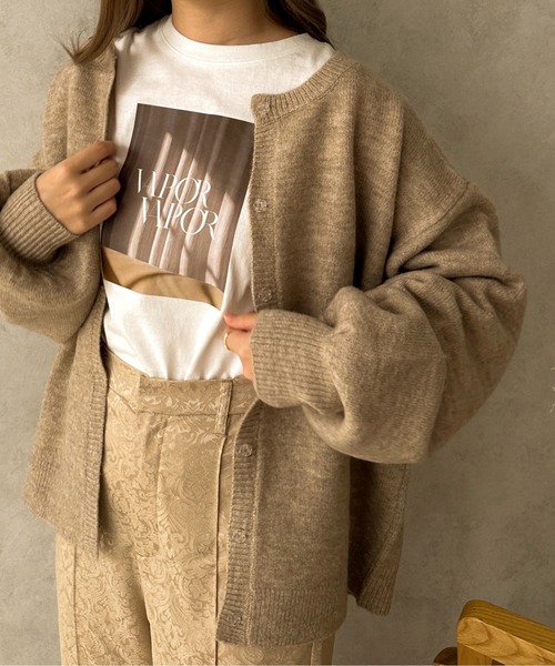 apres jour clair(アプレジュールクレア)の「【apres jour clair】フォトプリントロンT【ZOZOTOWN限定アイテム】(Tシャツ/カットソー・レディース・ベージュ/ホワイト系その他/オフホワイト・フリー/X-LARGE)」の5枚目の写真