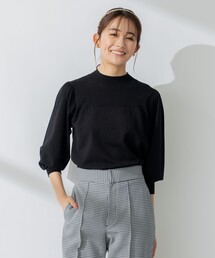 【洗える】Elenaパフスリーブ ニット