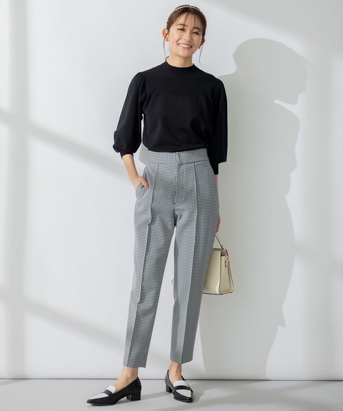 【セール】【洗える】Elenaパフスリーブ ニット（ニット/セーター）｜組曲（クミキョク）