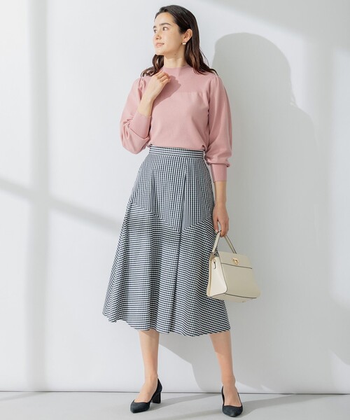 【セール】【洗える】Elenaパフスリーブ ニット（ニット/セーター）｜組曲（クミキョク）