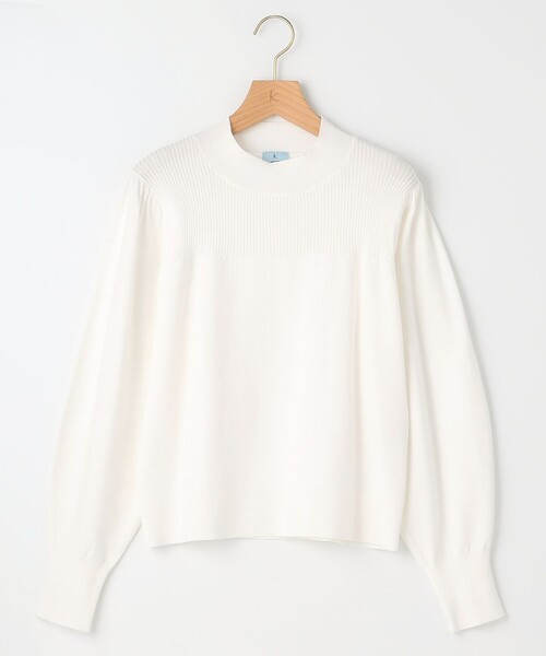 【セール】【洗える】Elenaパフスリーブ ニット（ニット/セーター）｜組曲（クミキョク）