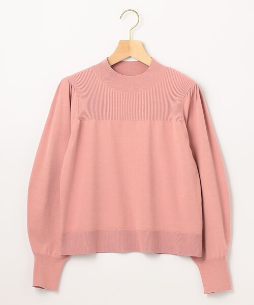 【セール】【洗える】Elenaパフスリーブ ニット（ニット/セーター）｜組曲（クミキョク）