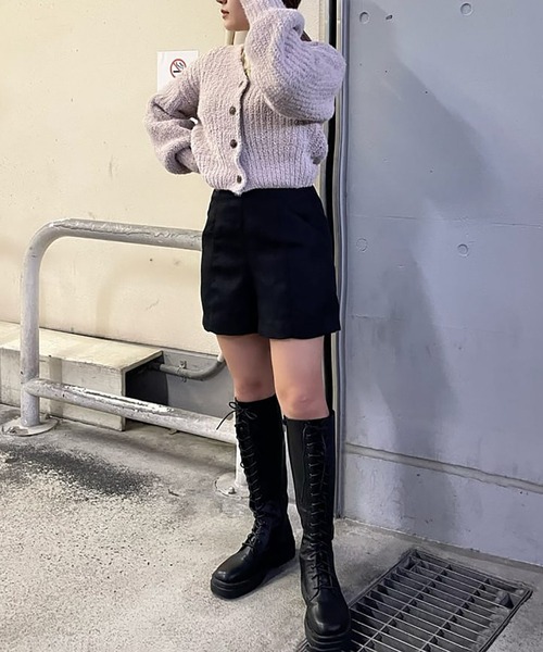 FREE'S MART（フリーズマート）の「◇ハイウエストショートパンツ（その他パンツ・レディース・ブラック/ブラック系その他・SMALL/MEDIUM）」の8枚目の写真