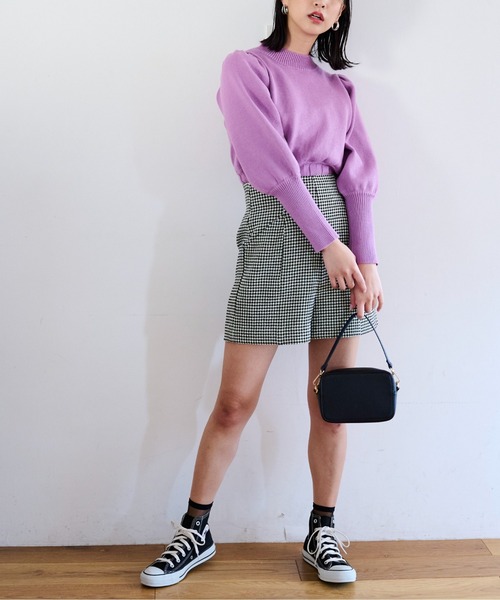 FREE'S MART（フリーズマート）の「◇ハイウエストショートパンツ（その他パンツ・レディース・ブラック/ブラック系その他・SMALL/MEDIUM）」の16枚目の写真