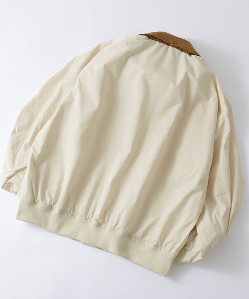 retock's】ロゴ刺繍 ビッグシルエット 2WAY配色スタンドネック