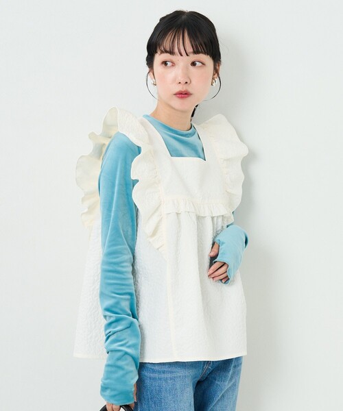 FREAK'S STORE（フリークスストア）の「長袖カットソー（Tシャツ/カットソー・レディース・ピンク・ﾌﾘ-）」の17枚目の写真