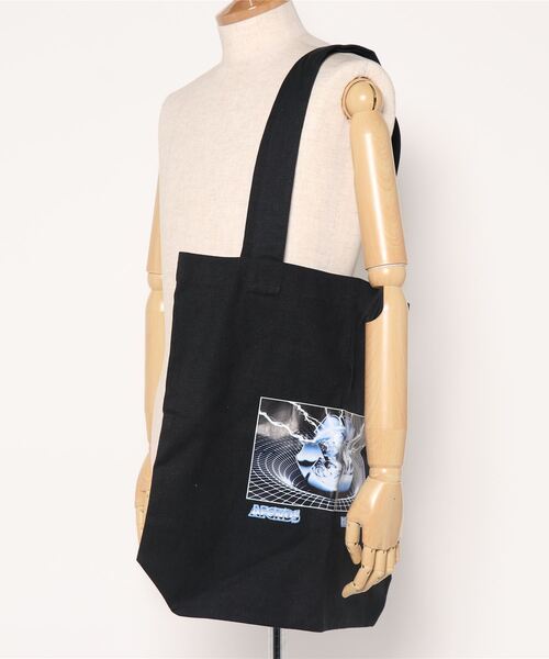 Afends(アフェンズ)の「TOTE BAG/AFENDS(アフェンズ)トートバッグ(トートバッグ・メンズ・オレンジ/ブラック・FREE)」の6枚目の写真