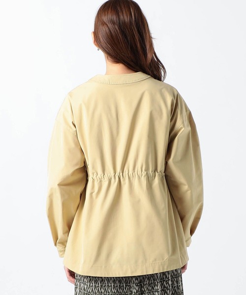 Grand PARK（グランドパーク）の「ノーカラーブルゾン（ブルゾン・レディース・ライトグリーン/アイボリー/レモンイエロー・FREE）」の7枚目の写真