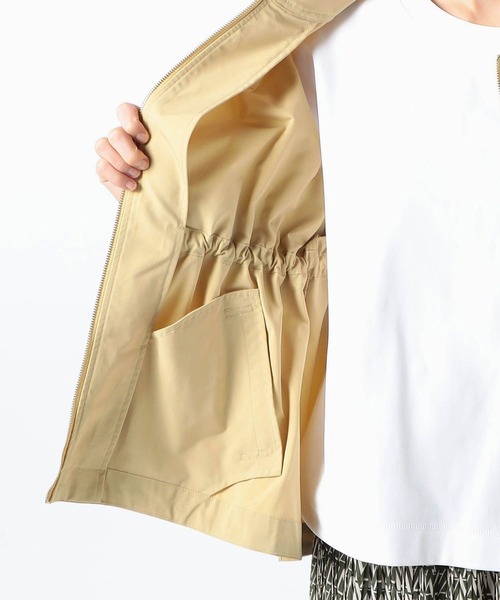 Grand PARK（グランドパーク）の「ノーカラーブルゾン（ブルゾン・レディース・ライトグリーン/アイボリー/レモンイエロー・FREE）」の13枚目の写真