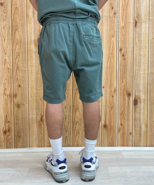 Champion(チャンピオン)の「CHAMPION/チャンピオン ワンポイントショーツ 無地ハーフパンツ/ヘビーウェイト 顔料染め/セットアップ対応 C3-X502(その他パンツ・メンズ・グリーン/ブルー/グレー・M/L/XL)」の13枚目の写真