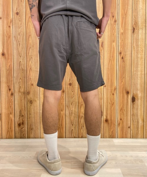 Champion(チャンピオン)の「CHAMPION/チャンピオン ワンポイントショーツ 無地ハーフパンツ/ヘビーウェイト 顔料染め/セットアップ対応 C3-X502(その他パンツ・メンズ・グリーン/ブルー/グレー・M/L/XL)」の7枚目の写真