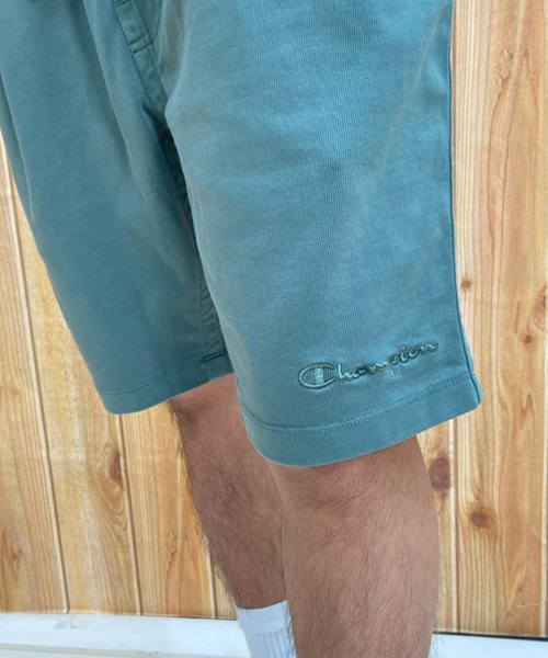 Champion(チャンピオン)の「CHAMPION/チャンピオン ワンポイントショーツ 無地ハーフパンツ/ヘビーウェイト 顔料染め/セットアップ対応 C3-X502(その他パンツ・メンズ・グリーン/ブルー/グレー・M/L/XL)」の14枚目の写真