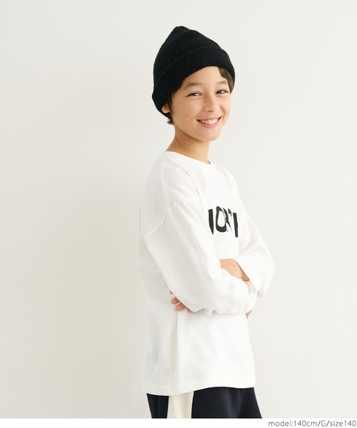 coca（coca）（コカ）の「＼新ロゴ登場／キッズ 親子お揃いアソートプリントロンT（Tシャツ/カットソー・キッズ・B/A/C/D/E/F/G/I/J/H/K・100/110/120/130/140）」の16枚目の写真