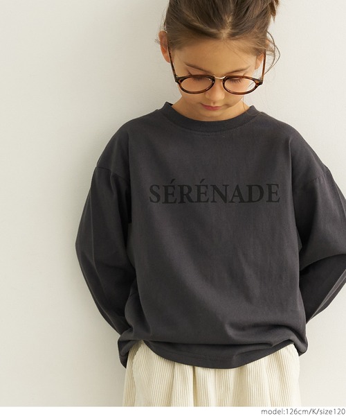 coca（coca）（コカ）の「＼新ロゴ登場／キッズ 親子お揃いアソートプリントロンT（Tシャツ/カットソー・キッズ・B/A/C/D/E/F/G/I/J/H/K・100/110/120/130/140）」の21枚目の写真