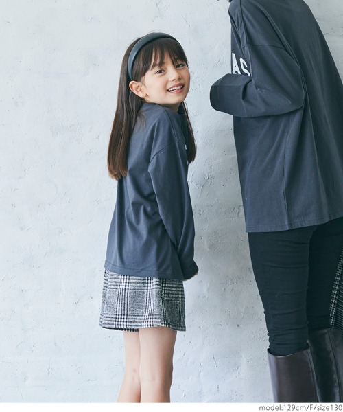 coca（coca）（コカ）の「＼新ロゴ登場／キッズ 親子お揃いアソートプリントロンT（Tシャツ/カットソー・キッズ・B/A/C/D/E/F/G/I/J/H/K・100/110/120/130/140）」の17枚目の写真