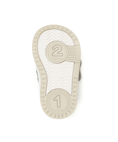 IFME（イフミー）の「BABY｜播州織チェック柄ワンベルトスニーカー（スニーカー・キッズ・ホワイト/ネイビー・14.0cm/12.5cm/14.5cm/13.5cm/13.0cm/15.0cm/12.0cm）」の9枚目の写真