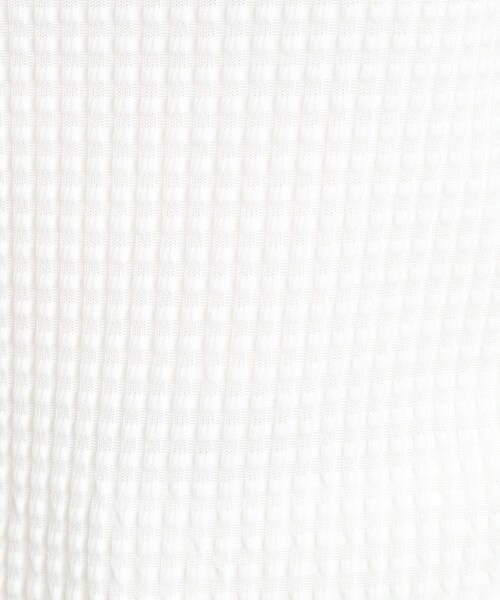 Cutie Blonde（キューティーブロンド）の「◆【レイヤードのマストアイテム】シアーギンガムチェック ハイネックインナー（Tシャツ/カットソー・レディース・ホワイト系/ブラック・01/02/03）」の15枚目の写真