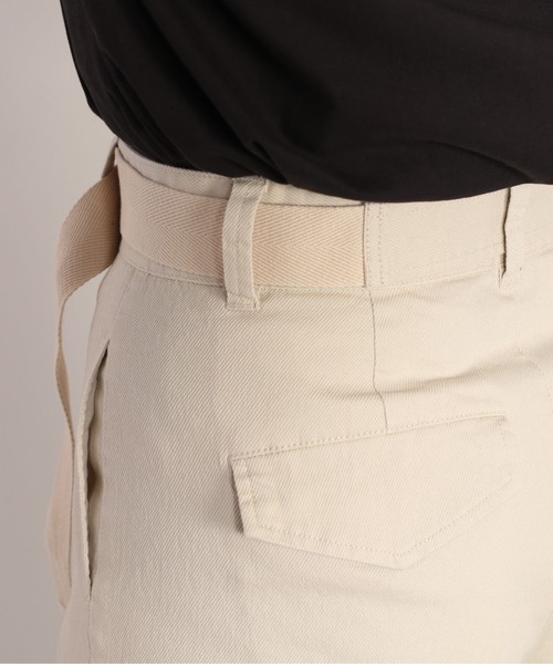 cepo（セポ）の「カルゼストレッチワイドパンツ（その他パンツ・レディース・オフホワイト/ブラック・M/S）」の14枚目の写真