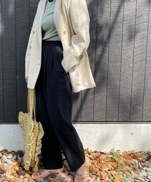 [Jeans Factory Clothes/ジーンズファクトリークローズ] 7DAYS ナイロンイージーカラーパンツ
