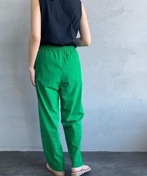 JEANS FACTORY Clothes（ジーンズファクトリークローズ）の「[Jeans Factory Clothes/ジーンズファクトリークローズ] 7DAYS ナイロンイージーカラーパンツ（その他パンツ・レディース・サックスブルー/オレンジ/ピンク/グリーン/ライトグリーン/ブラック/グレー・F）」の13枚目の写真