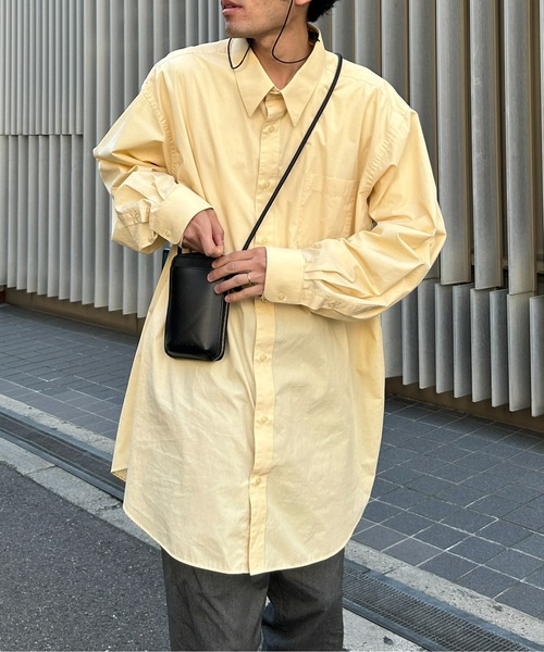 CPCM(シーピーシーエム)の「フェイクレザージップモバイルショルダー(スマホグッズ・メンズ・アイボリー/グリーン/ブラック・FREE)」の8枚目の写真