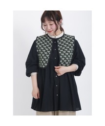 Samansa Mos2 | ゴブラン小花柄ベスト(ベスト)