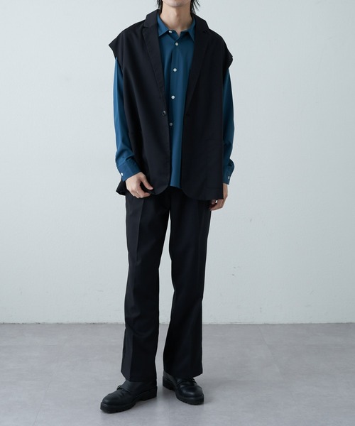 COLONY 2139（コロニートゥーワンスリーナイン）の「WEB/一部店舗限定 テーラードジレ（ベスト・メンズ・アイボリー/ブラック・X-LARGE/MEDIUM/LARGE）」の7枚目の写真