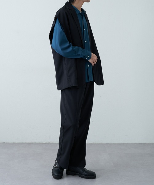 COLONY 2139（コロニートゥーワンスリーナイン）の「WEB/一部店舗限定 テーラードジレ（ベスト・メンズ・アイボリー/ブラック・X-LARGE/MEDIUM/LARGE）」の10枚目の写真