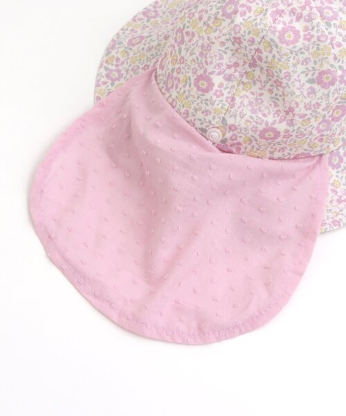 apres les cours(アプレレクール)の「リボン付きベビー帽子(その他ベビー用品・キッズ・ピンク/サックスブルー・44/46)」の10枚目の写真
