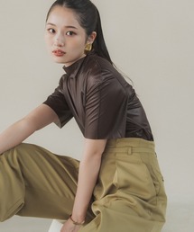UNITED TOKYO | シアーレイヤー５分袖ブラウス(Tシャツ/カットソー)