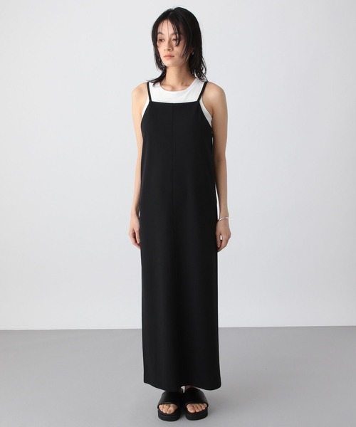 A part by（アパートバイ）の「カットIラインキャミワンピース