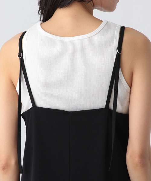 A part by（アパートバイ）の「カットIラインキャミワンピース